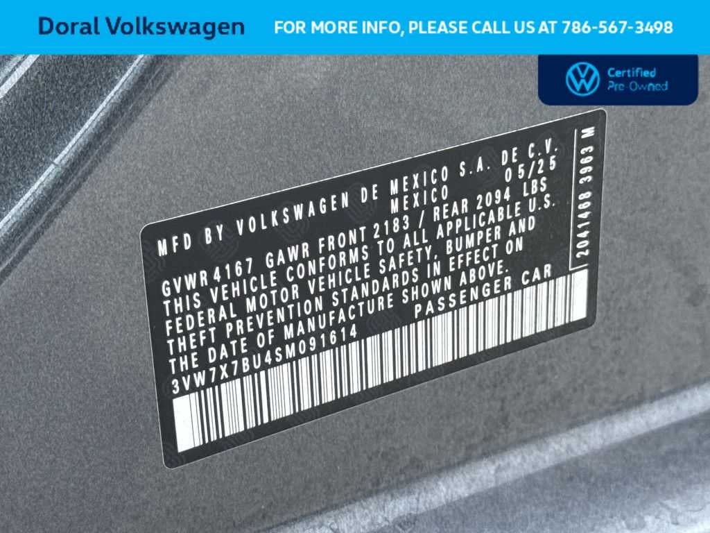 2025 Volkswagen Jetta SE