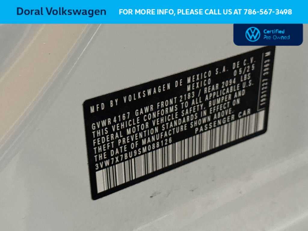 2025 Volkswagen Jetta SE