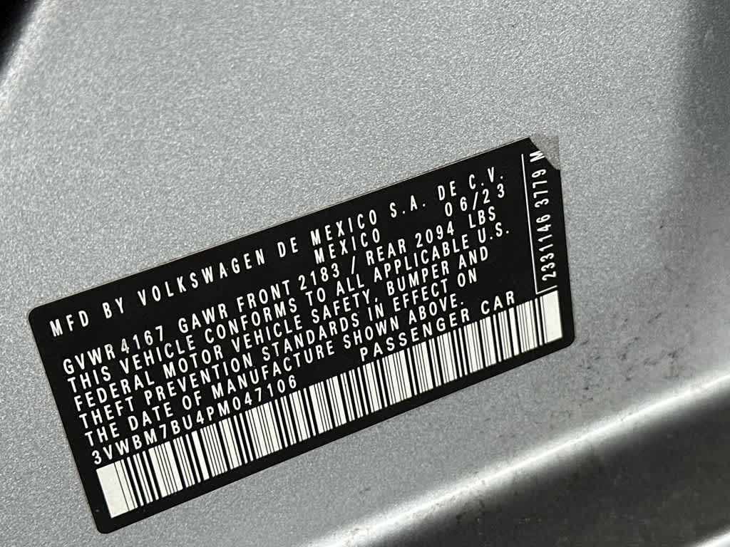 2023 Volkswagen Jetta Sport