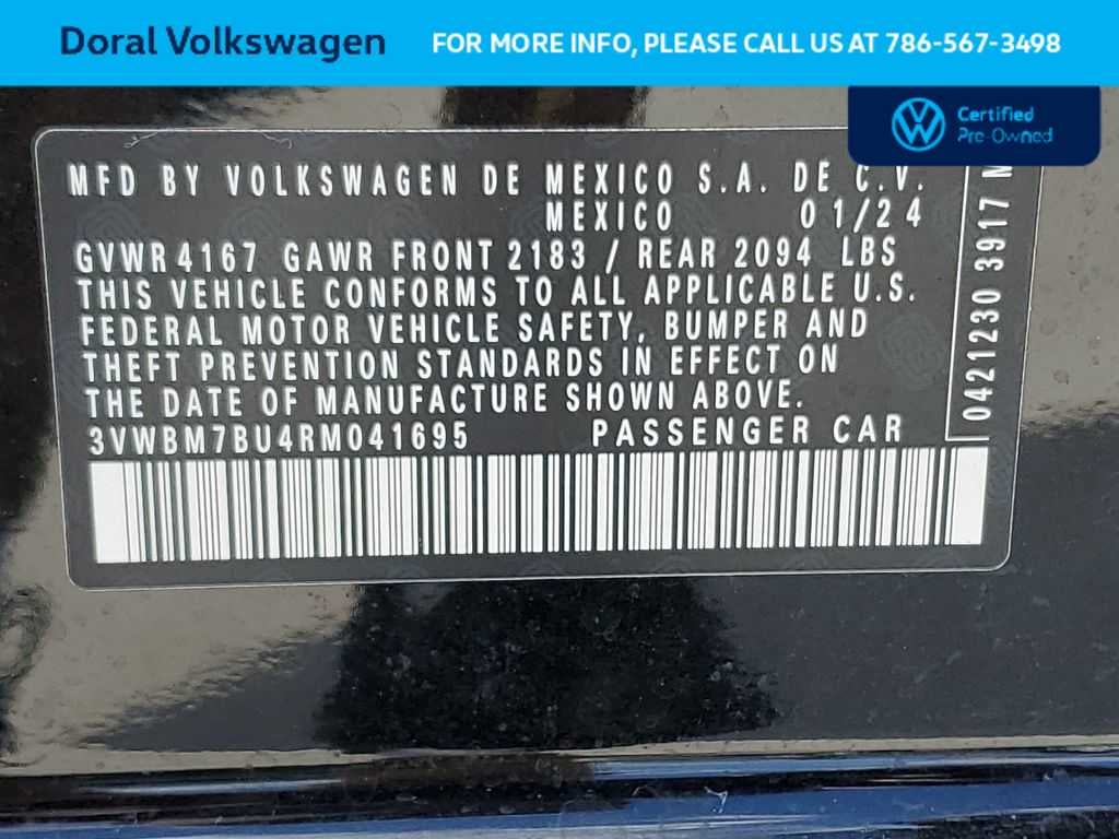 2024 Volkswagen Jetta Sport