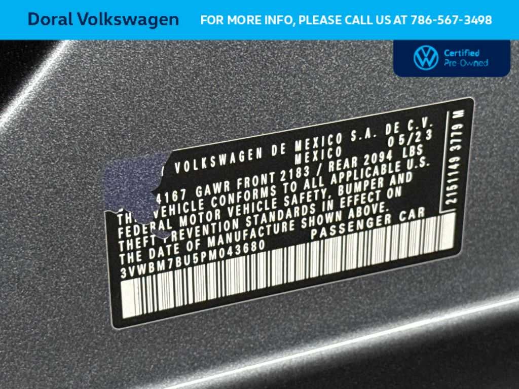 2023 Volkswagen Jetta Sport