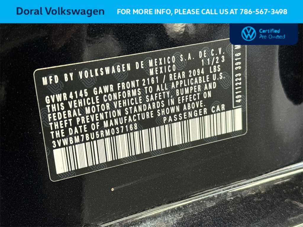 2024 Volkswagen Jetta Sport