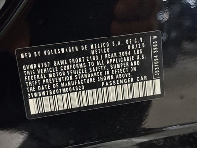 2026 Volkswagen Jetta Sport