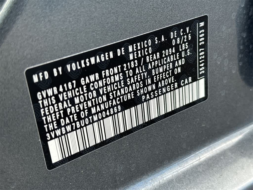 2026 Volkswagen Jetta Sport