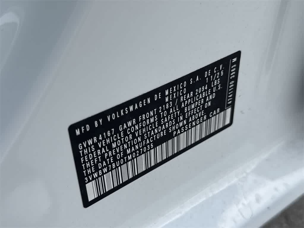 2026 Volkswagen Jetta Sport