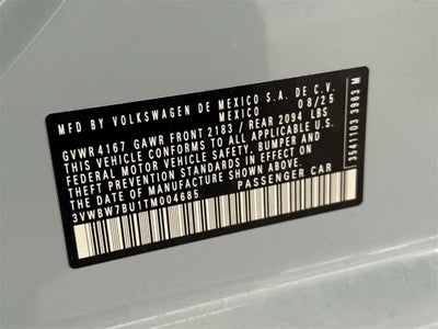 2026 Volkswagen Jetta Sport