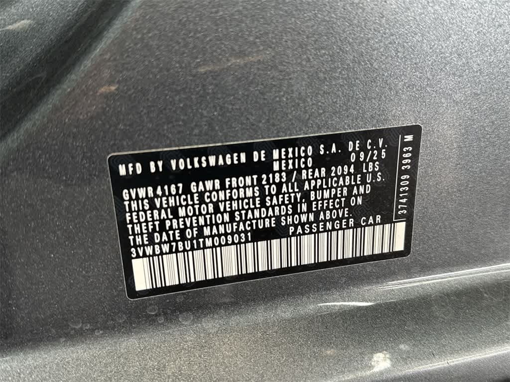 2026 Volkswagen Jetta Sport