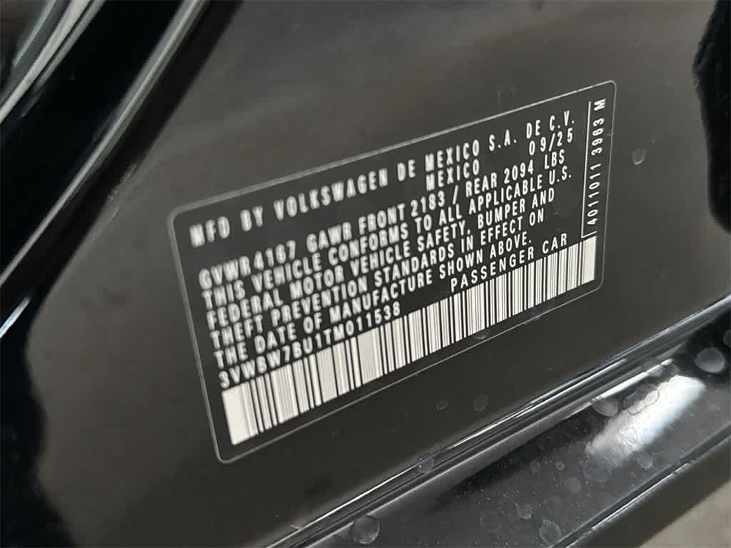 2026 Volkswagen Jetta Sport