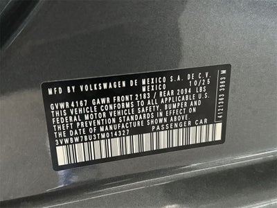 2026 Volkswagen Jetta Sport