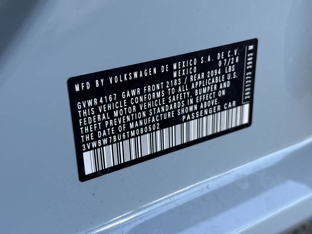 2026 Volkswagen Jetta Sport