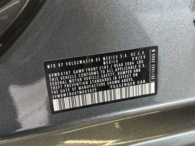 2026 Volkswagen Jetta Sport