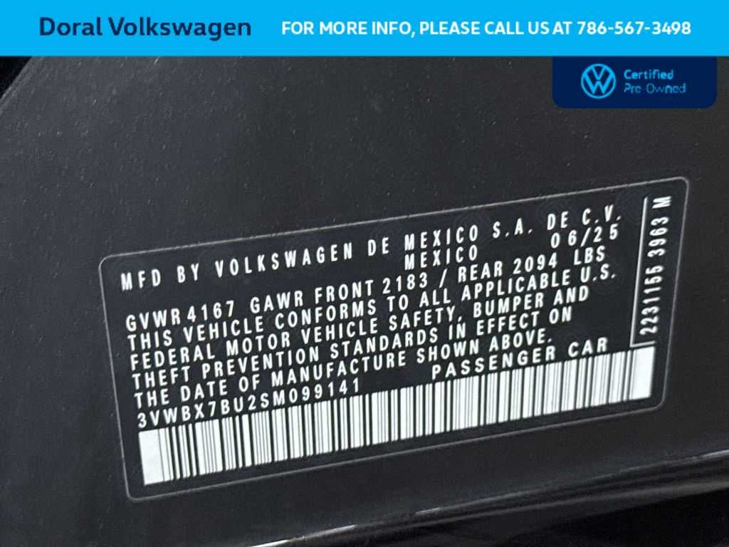 2025 Volkswagen Jetta Sport