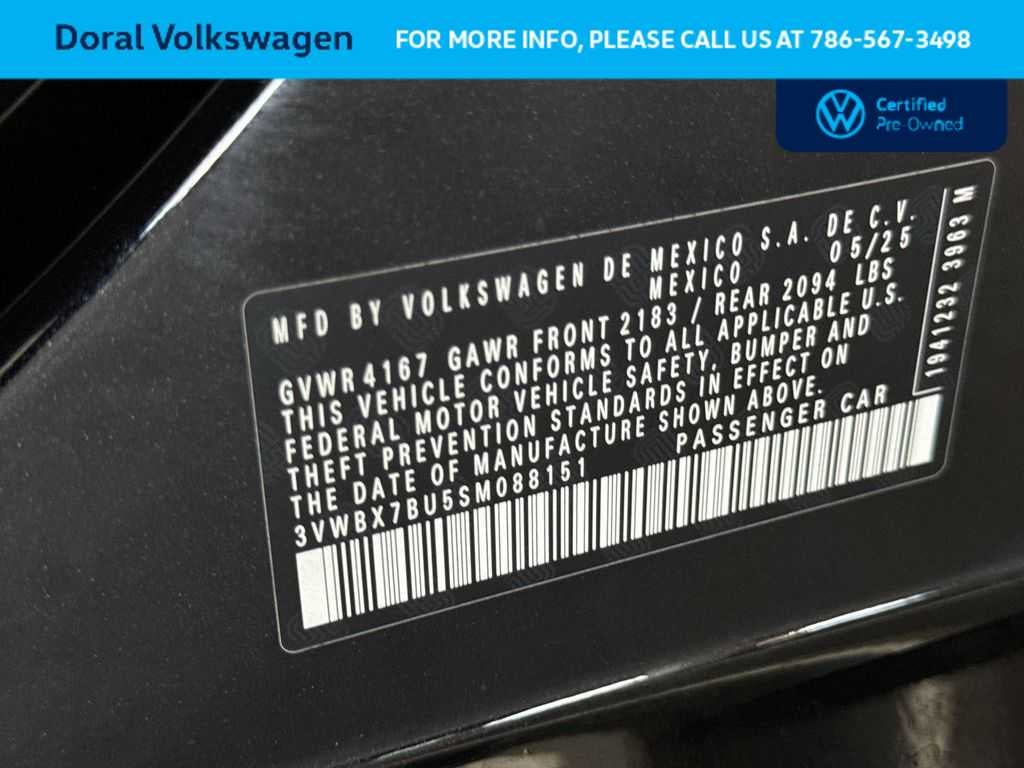 2025 Volkswagen Jetta Sport