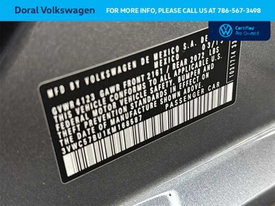 2019 Volkswagen Jetta S