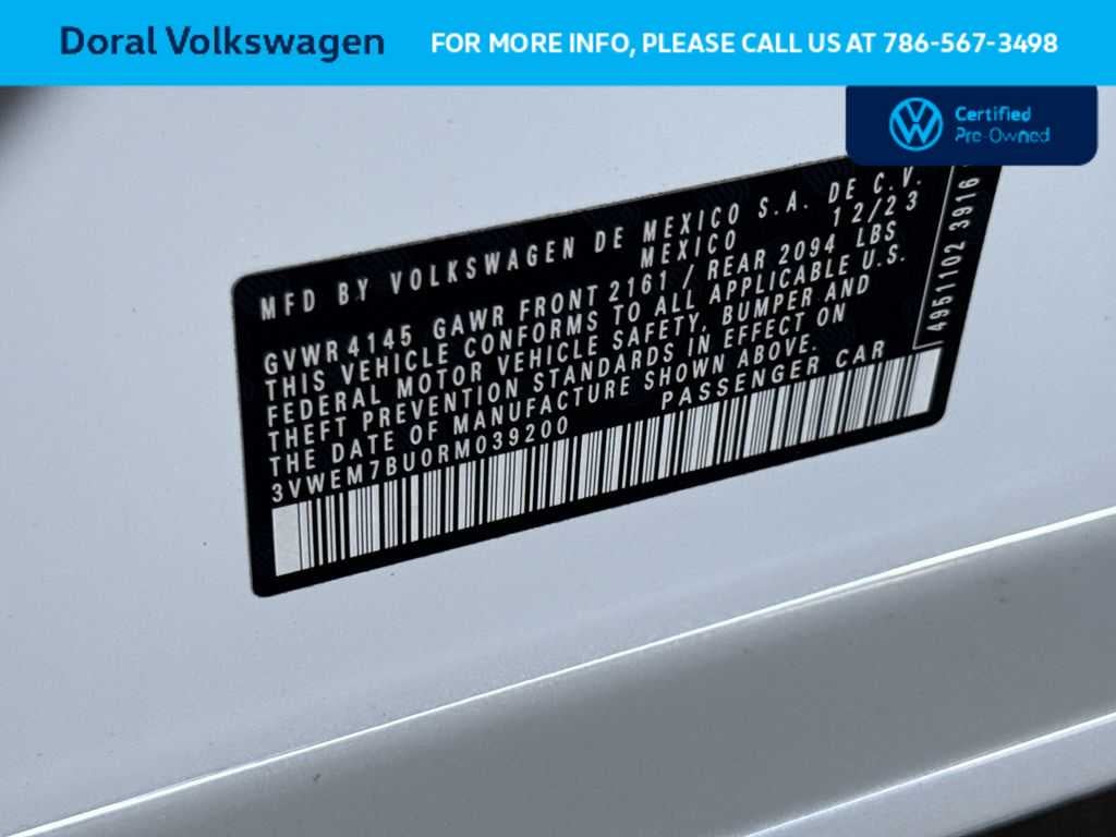 2024 Volkswagen Jetta SE