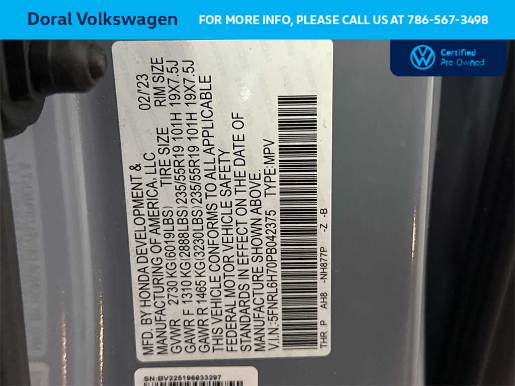 2023 Honda Odyssey Sport