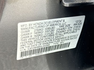 2025 Acura MDX Type S w/Advance Package