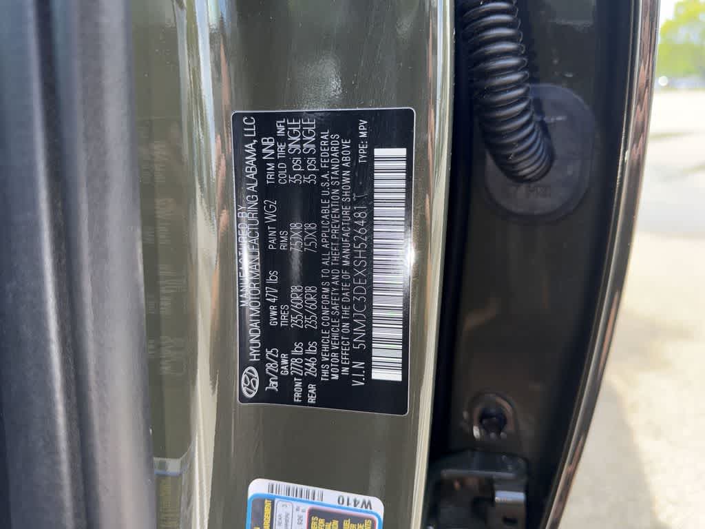 2025 Hyundai Tucson SEL Convenience
