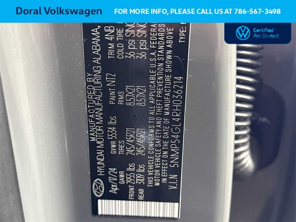 2024 Hyundai Santa Fe Calligraphy