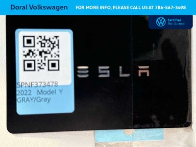 2022 Tesla Model Y Long Range