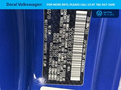 2023 Subaru BRZ Premium