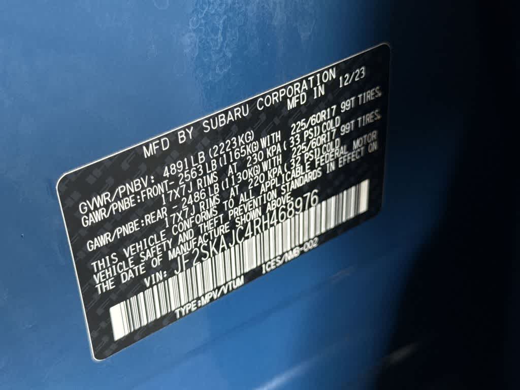 2024 Subaru Forester Wilderness