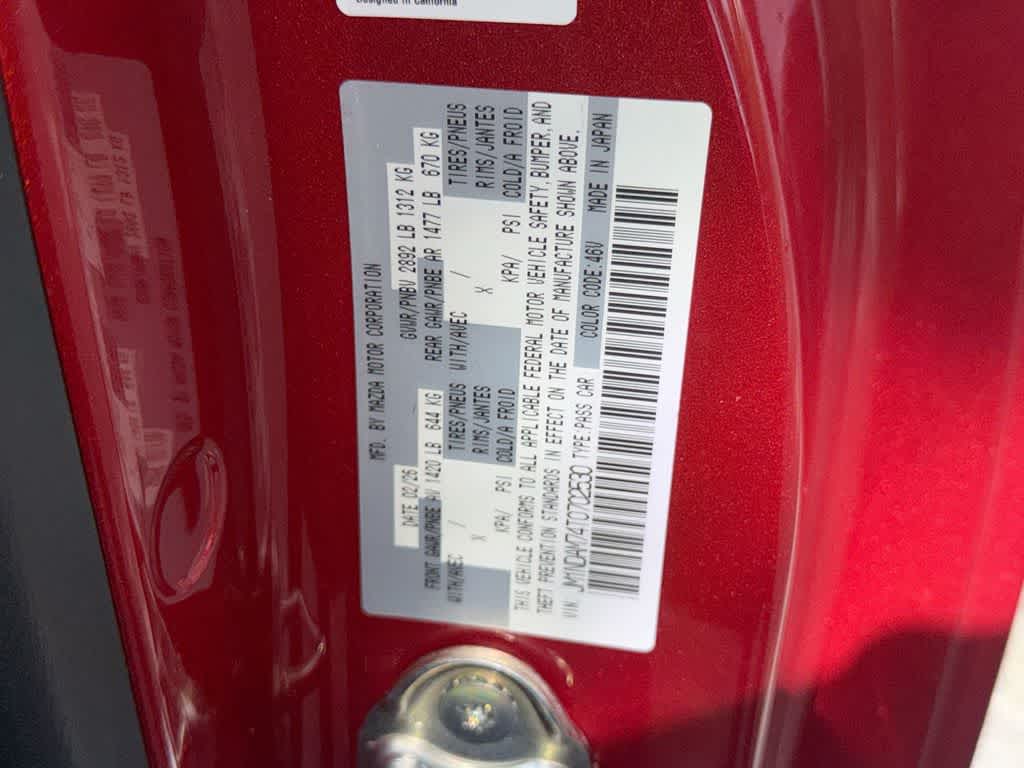2026 Mazda Mazda MX-5 Miata RF Grand Touring