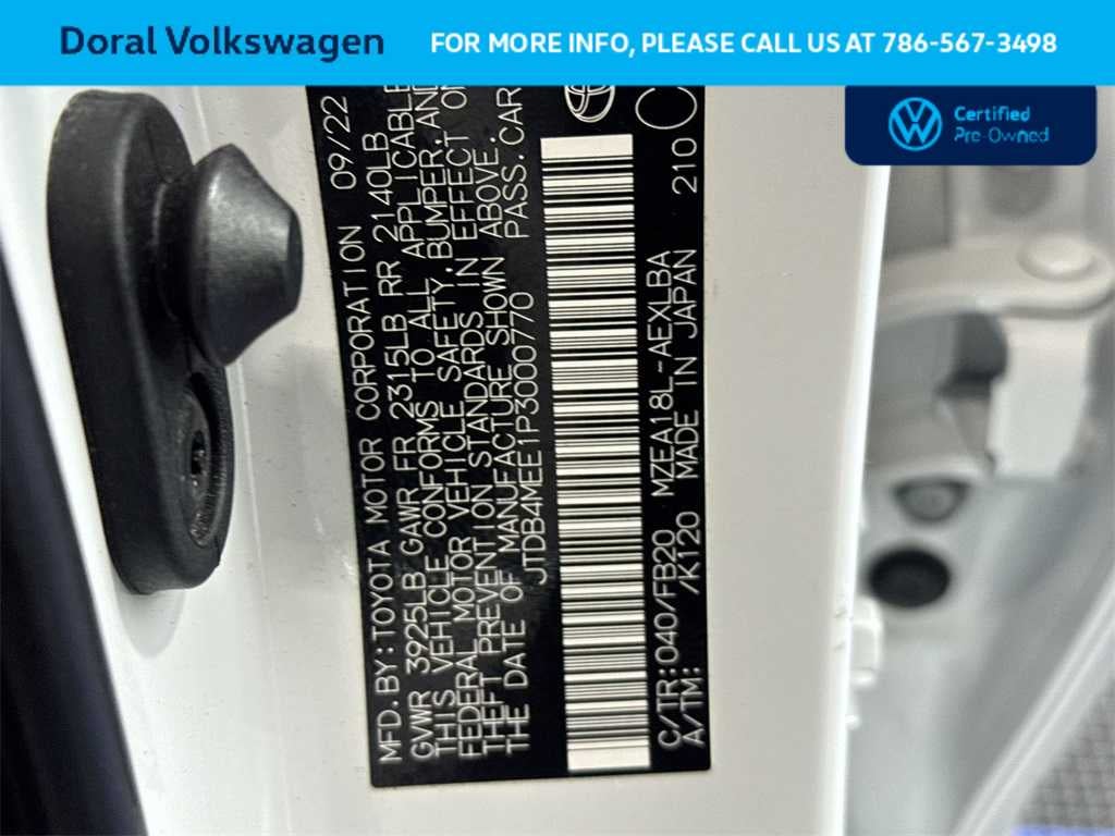 2023 Toyota Corolla LE