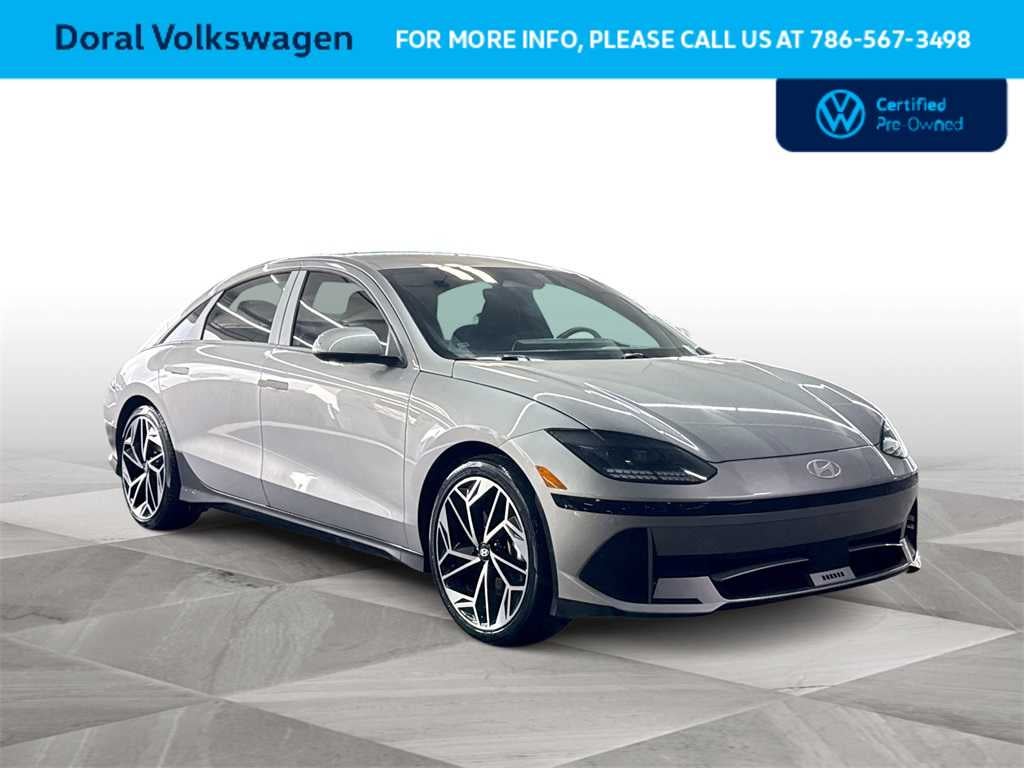Used 2023 Hyundai IONIQ 6 SEL with VIN KMHM34AAXPA051349 for sale in Doral, FL