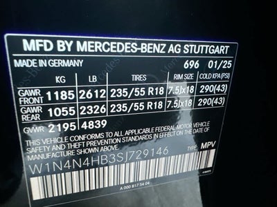 2025 Mercedes-Benz GLA 250 GLA 250