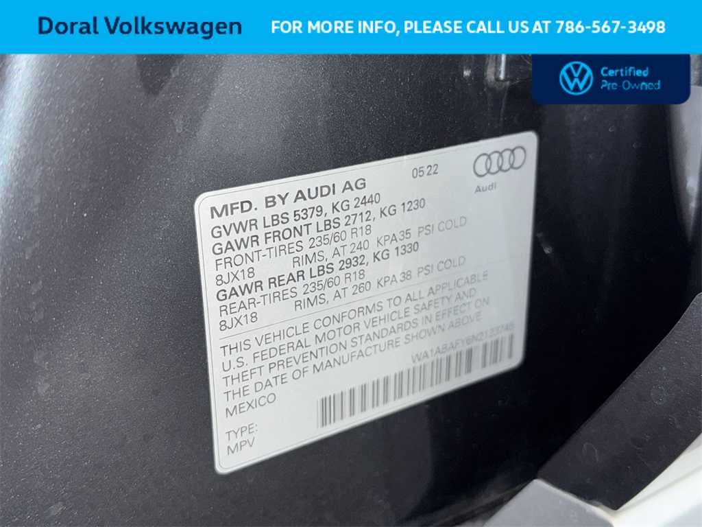 2022 Audi Q5 Premium