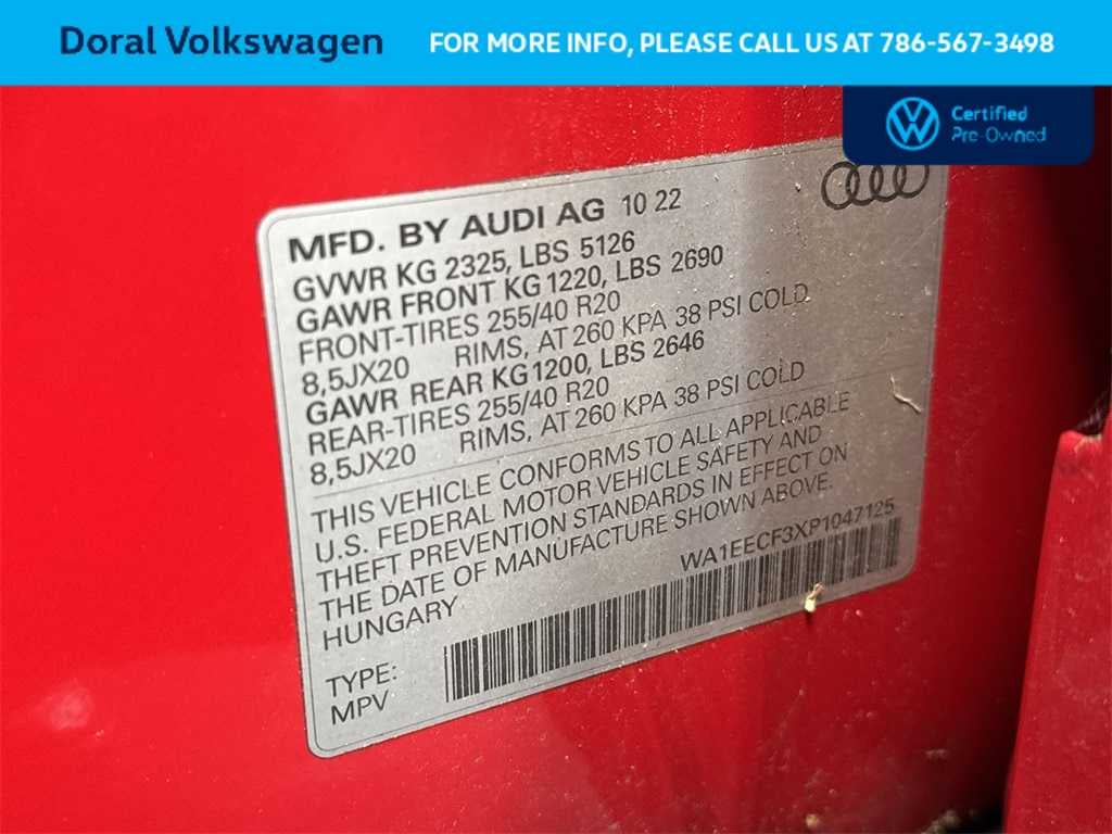 2023 Audi Q3 S line Premium Plus