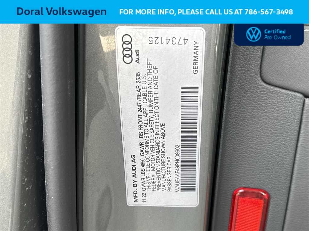 2023 Audi A4 S line Premium Plus