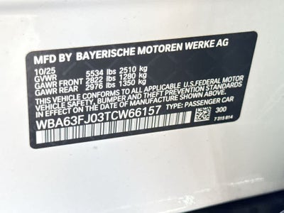 2026 BMW 540i xDrive 540i xDrive