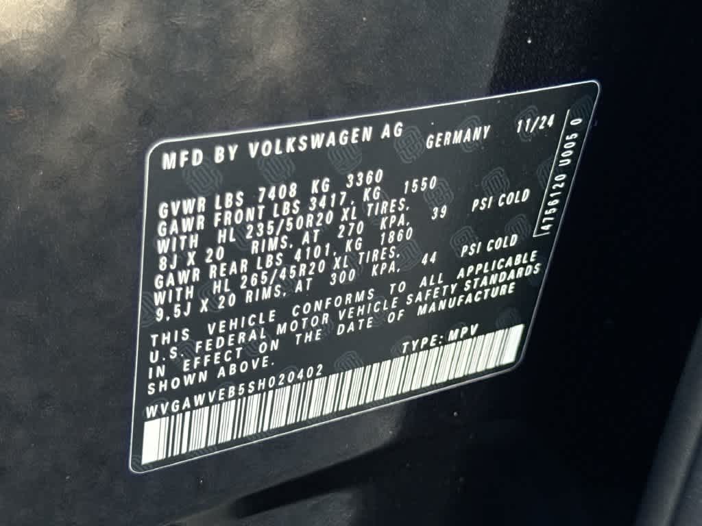 2025 Volkswagen ID. Buzz Pro S