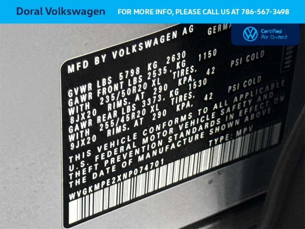 2022 Volkswagen ID.4 Pro S