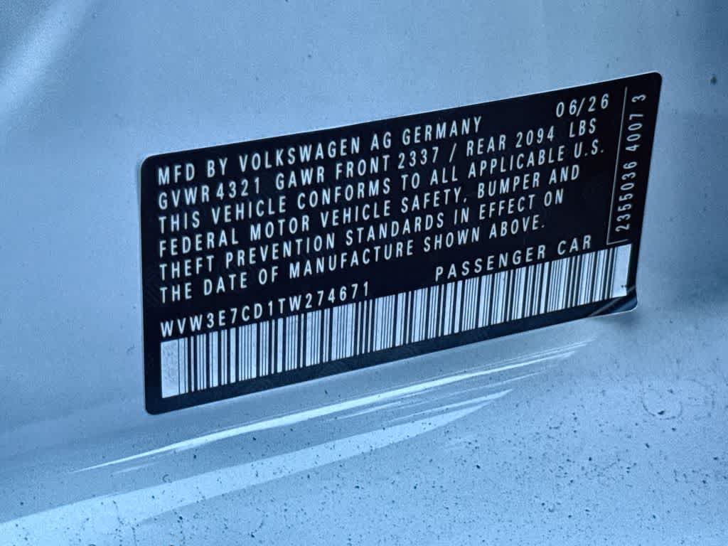 2026 Volkswagen Golf GTI SE