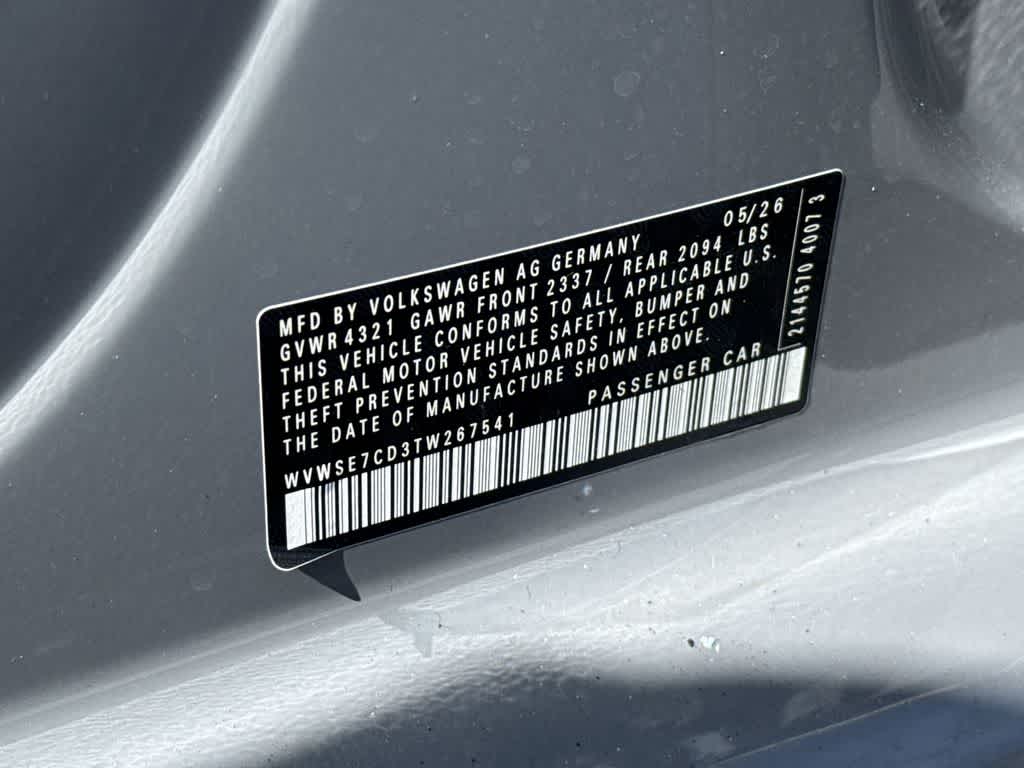 2026 Volkswagen Golf GTI SE