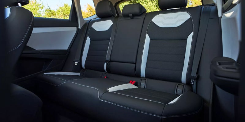 Volkswagen Taos rear seats.