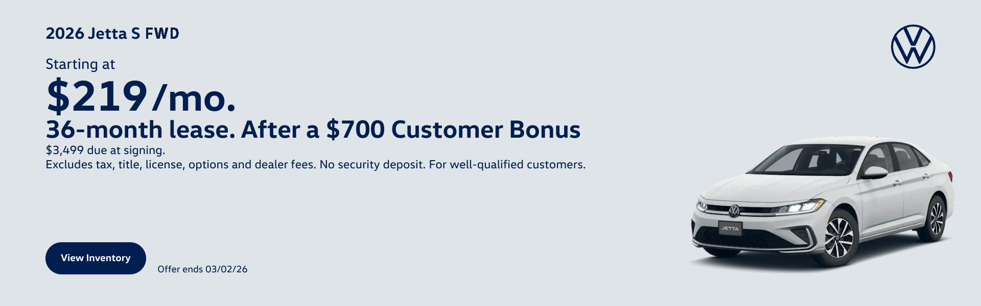 Jetta National Banner
