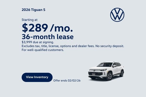 Tiguan S Lease